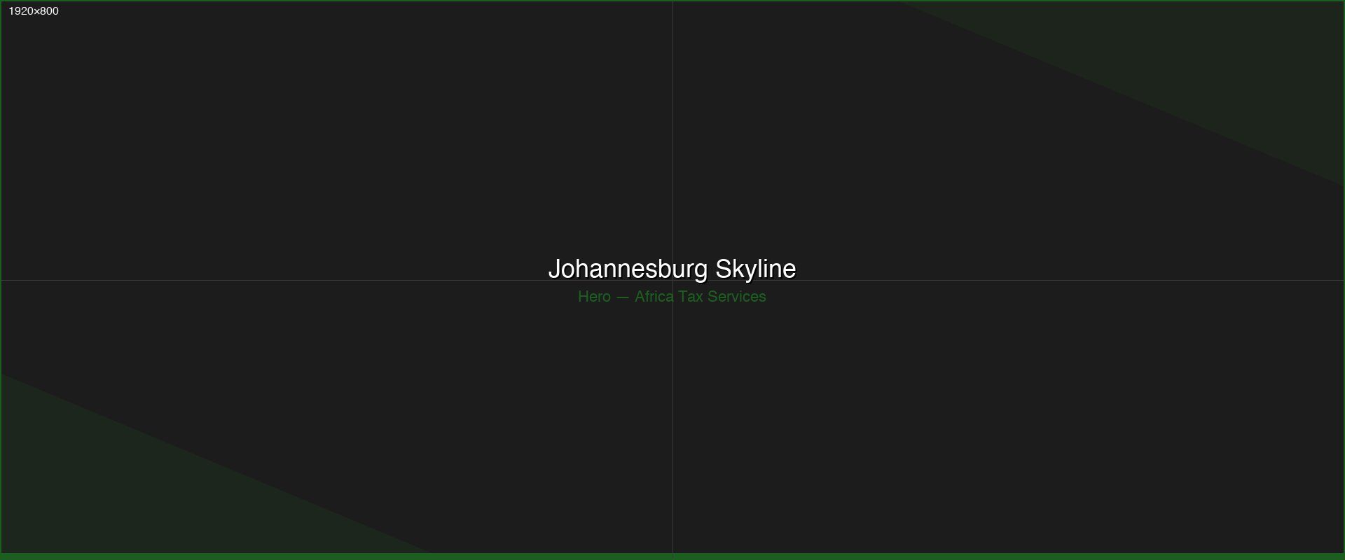 Johannesburg skyline — Africa Tax Services