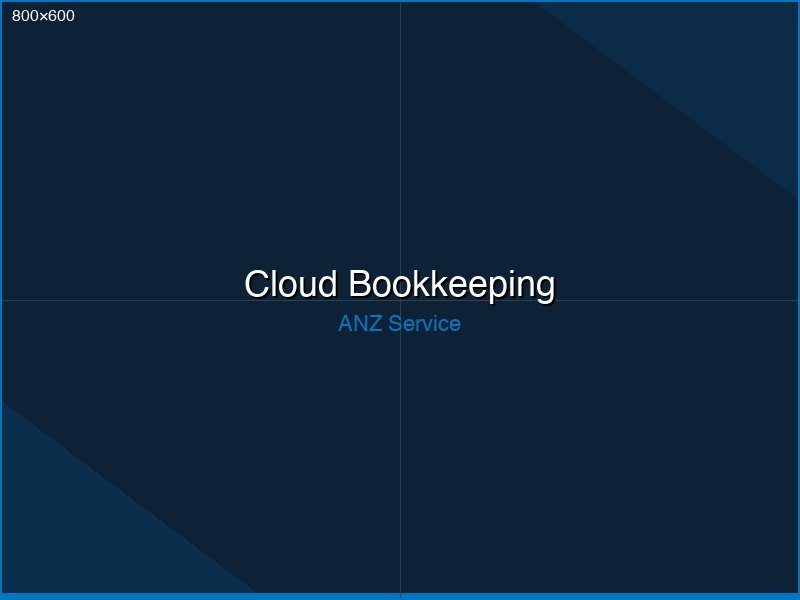 Cloud bookkeeping ANZ