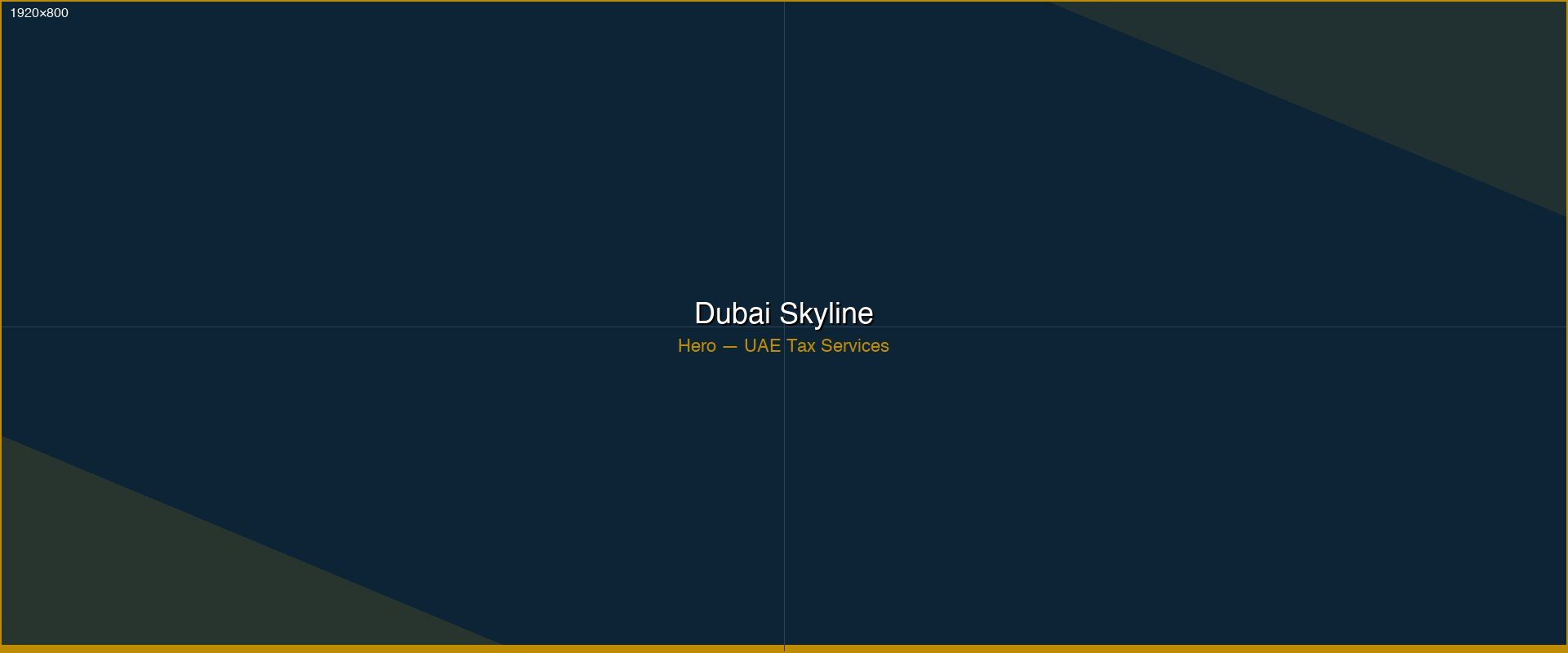Dubai skyline at sunset — UAE Corporate Tax Services