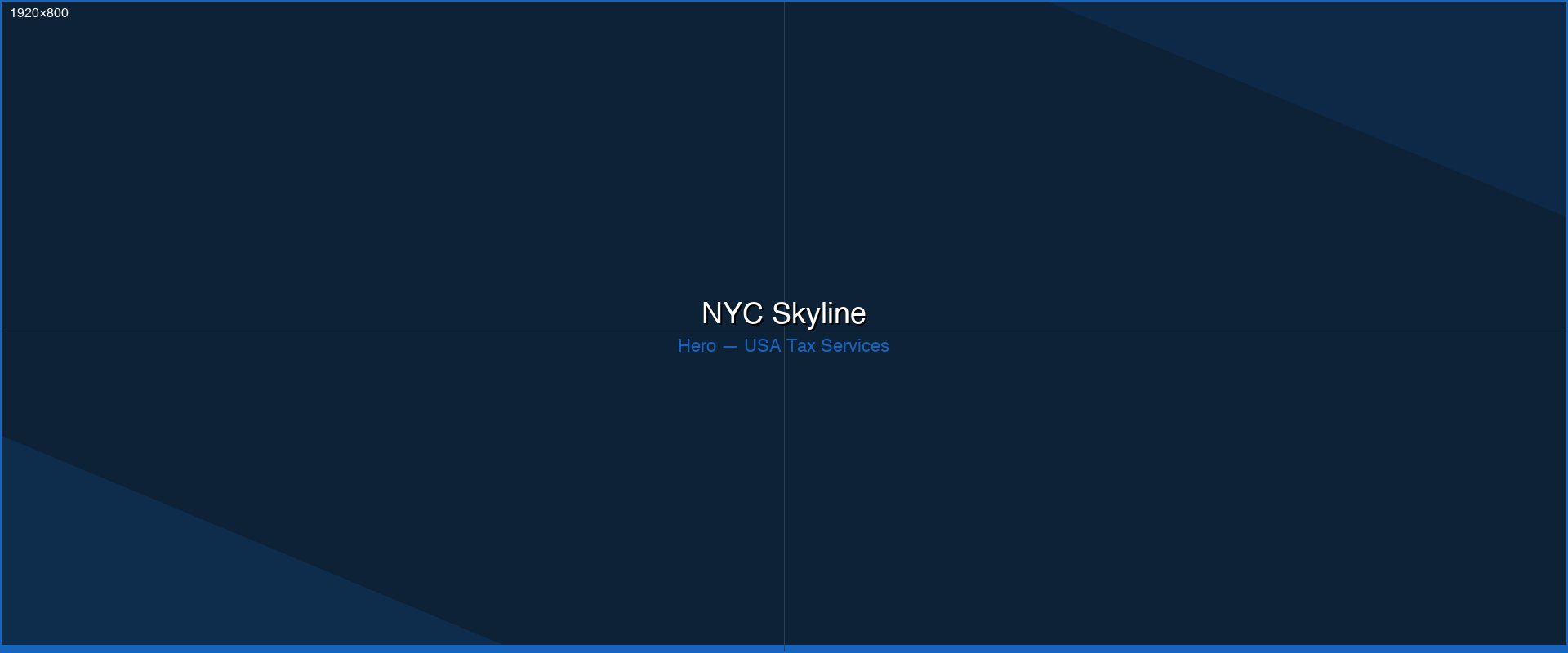 New York City financial district skyline — US Tax Services