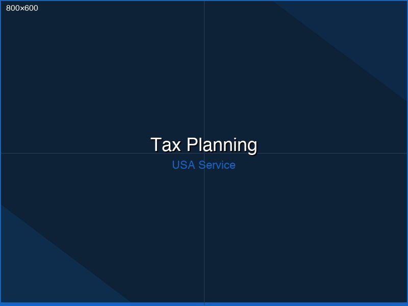 Tax planning strategy meeting